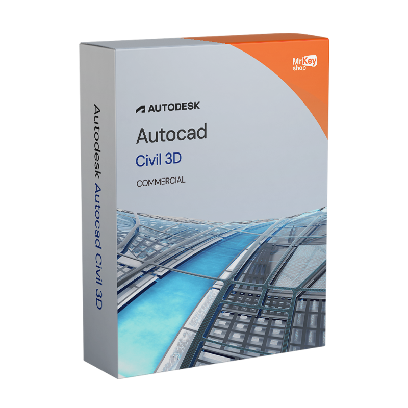 Autodesk Civil 3D für Windows Commercial – Original-Lizenz für gewerbliche Nutzung