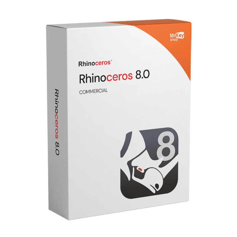 Rhino 8.0 Commercial - Licenza a Vita Originale