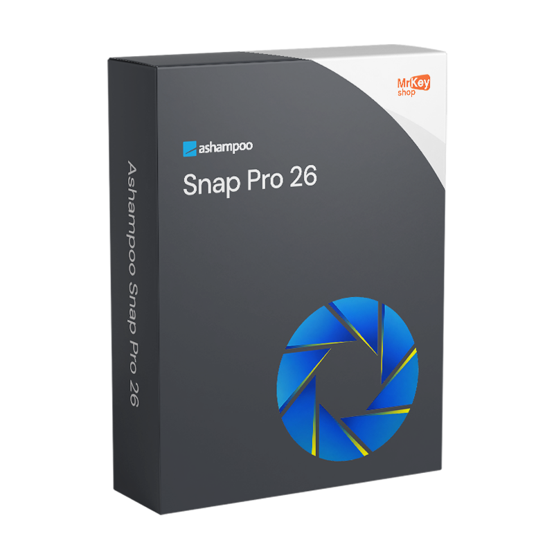 Ashampoo Snap Pro 26 – Original-Lebenslanglizenz