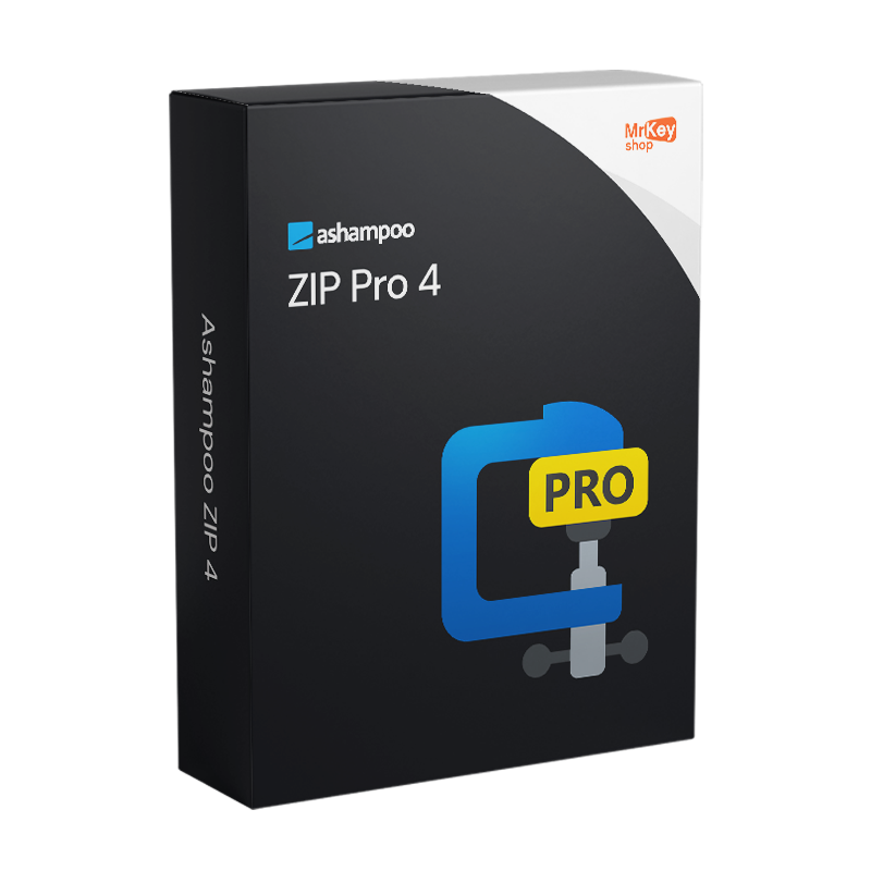 Ashampoo ZIP Pro 4 – Original-Lebenslanglizenz