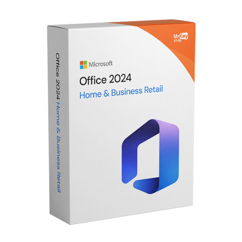 Microsoft Office 2024 Home & Business Retail – Lebenslange Lizenz für Windows