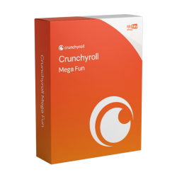 Crunchyroll Mega Fan 1 year - Genuine subscription