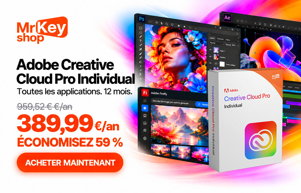 Offre Adobe CC Pro Individual