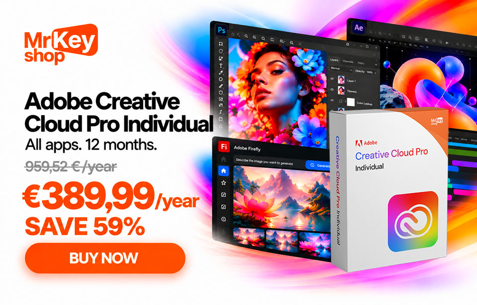 Adobe CC Pro Individual Offer