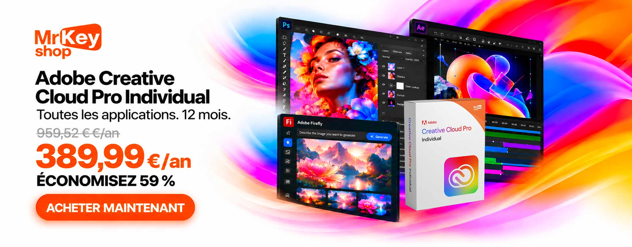 Offre Adobe CC Pro Individual