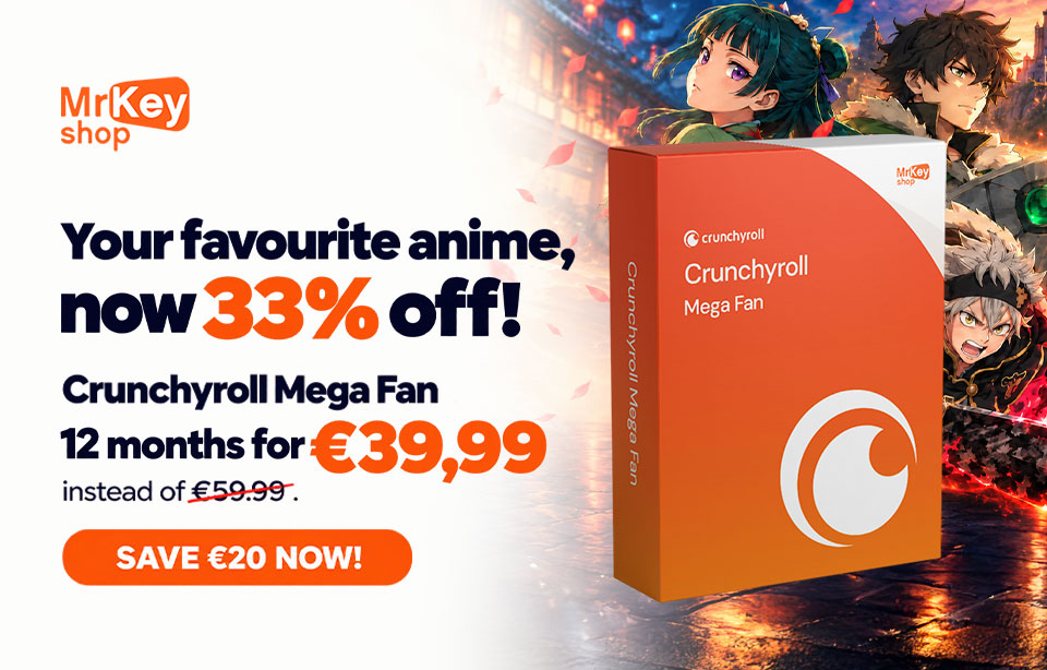 Cruncyroll Mega Fan Offer – Anime streaming at 33 per cent off
